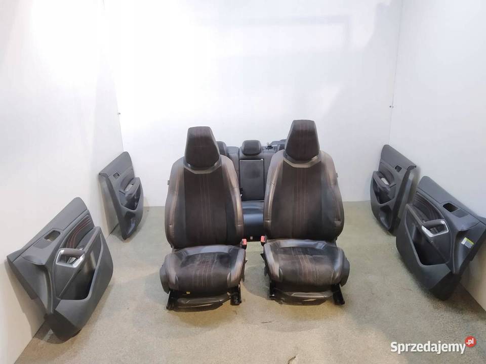 FOTELE KANAPA BOCZKI HB T9 GTLINE PÓŁSKÓRA