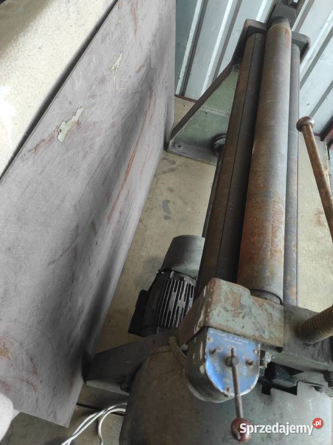 Zwijarka do blachy elektryczna 3 rolkowa Biznes i Przemysł Kępno