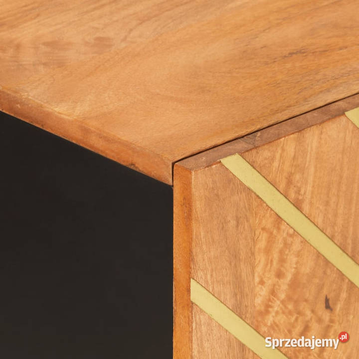 Szafka brązowoczarna 90x335x75 lite drewno mango sprzedam