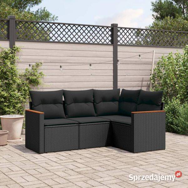 vidaXL 4cz zestaw wypoczynkowy do ogrodu Meble ogrodowe Warszawa sprzedam