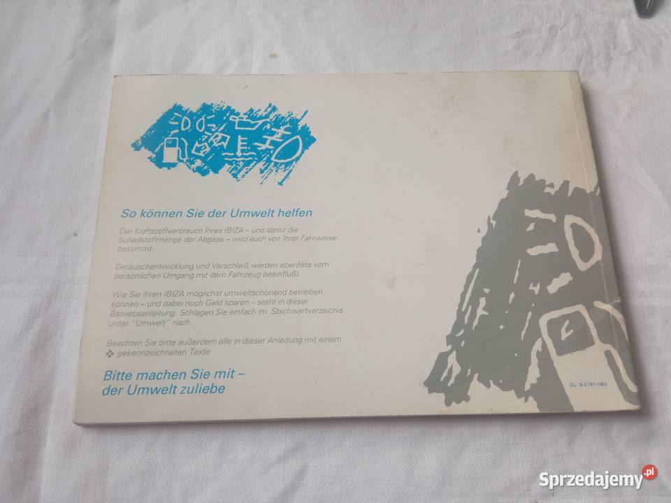 Instrukcja obsługi Seat Ibiza technika, nauki techniczne Szczecin sprzedam