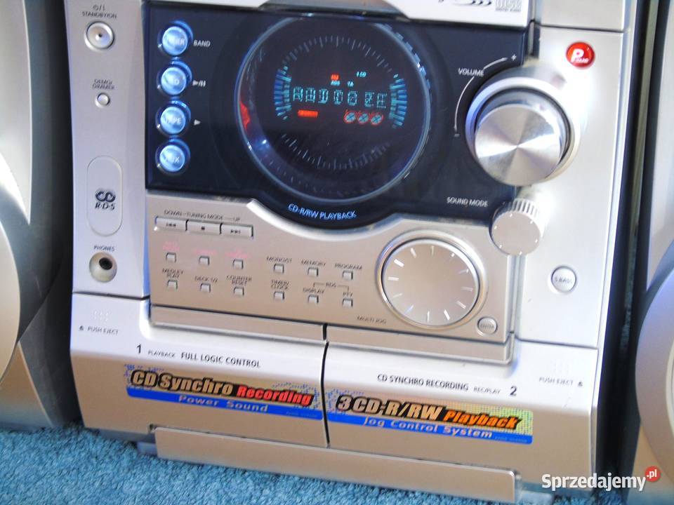 Wieża stereo amsung kolumny Radio RDS Mag AUX podkarpackie Jasło