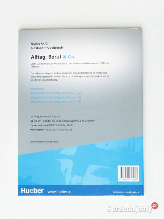 Alltag Beruf Co A12 Kursbuch Arbeitsbuch niemiecki Kraków sprzedam