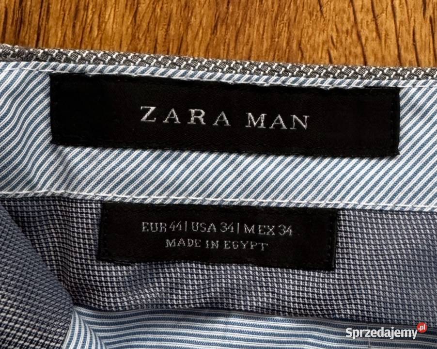 ZARA spodnie męskie eleganckie szare Gdańsk
