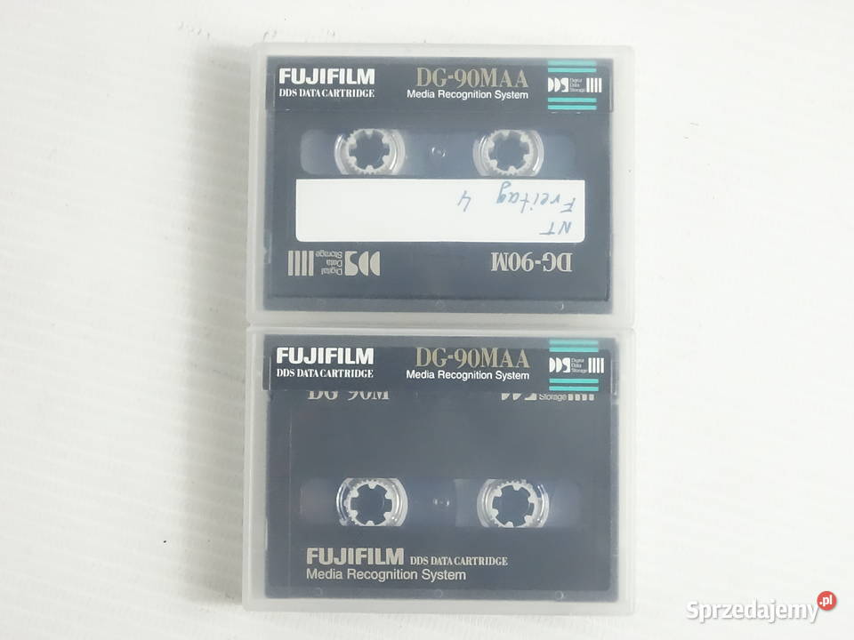 Zestaw 2x Kaseta DDS Fujifilm DG90M 90m 4mm Data Fotografia i Optyka lubelskie Biłgoraj