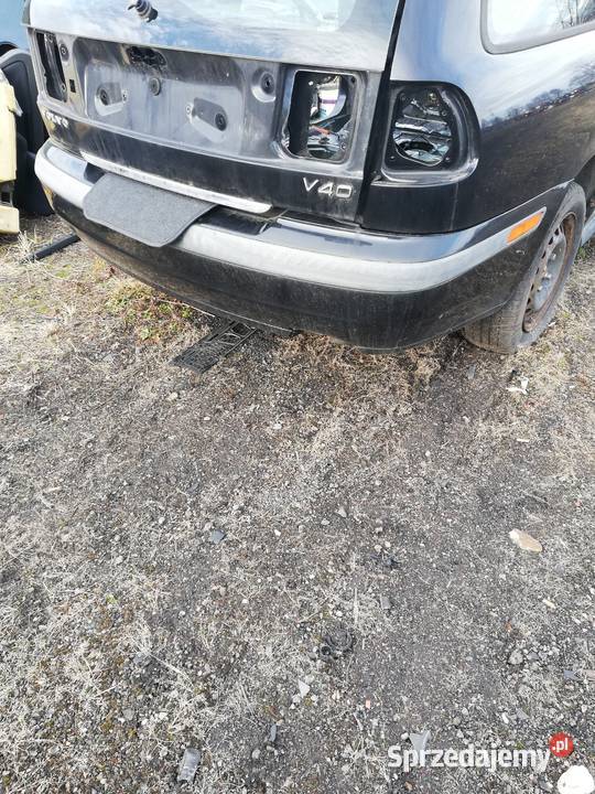 Zderzak volvo v40 tył kombi Karoseria śląskie Czerwionka-Leszczyny sprzedam