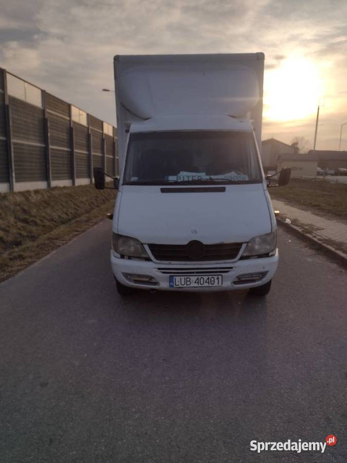 Mercedes sprinter 8 palet winda