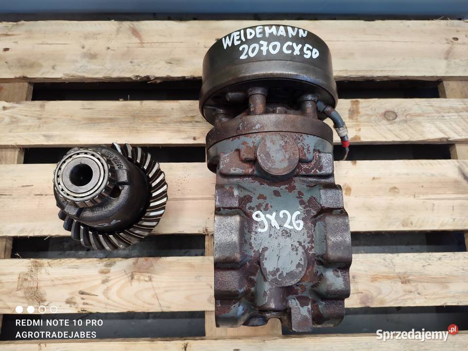 Dyferencjał 9x26 Weidemann 2070 CX 50 Wilkowo