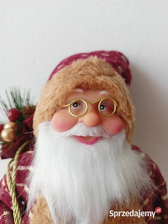 Figurka śwMikołaja wys30 dekoracja świąteczna Trzebnica sprzedam