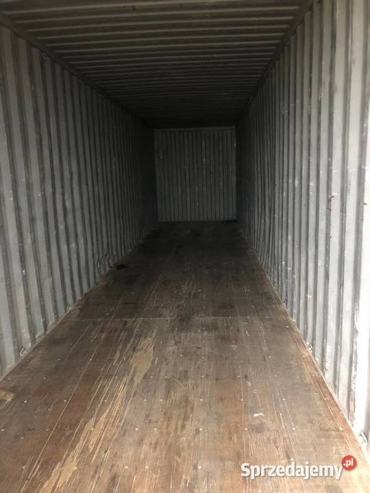 Kontener morskimagazynowy 40HC używany stan As Gdynia