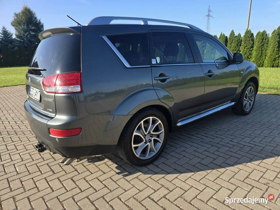 Citroen CCrosser 22hdi Skóry7 OsoboweNaviNapęd światła przeciwmgielne łódzkie Kutno
