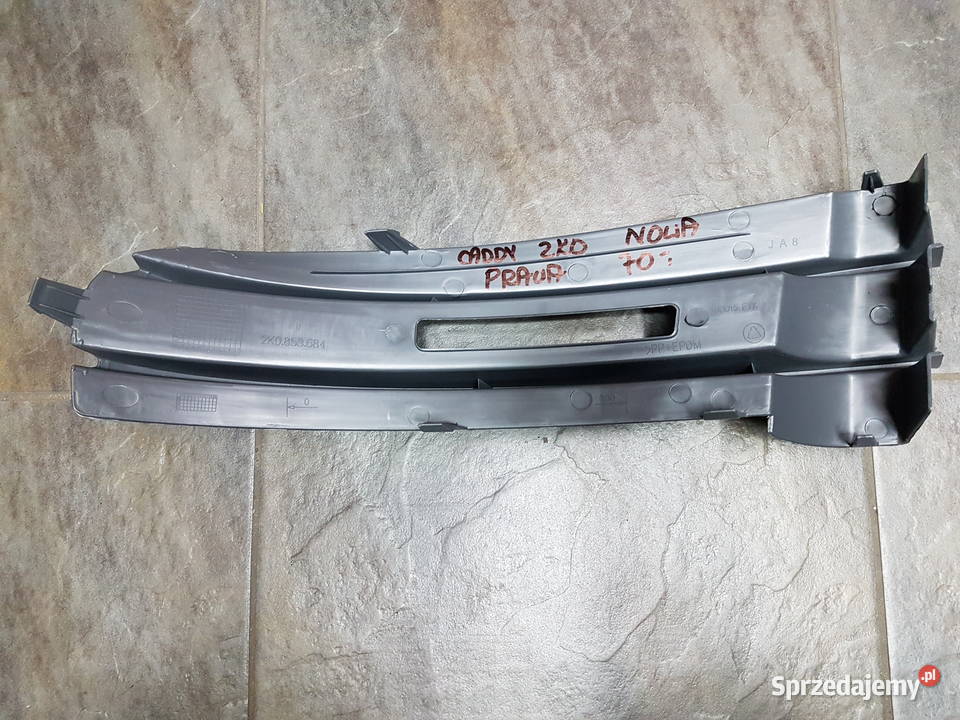 VW CADDY 2K0 ATRAPA ZDERZAKA KRATKA PRAWA Turek