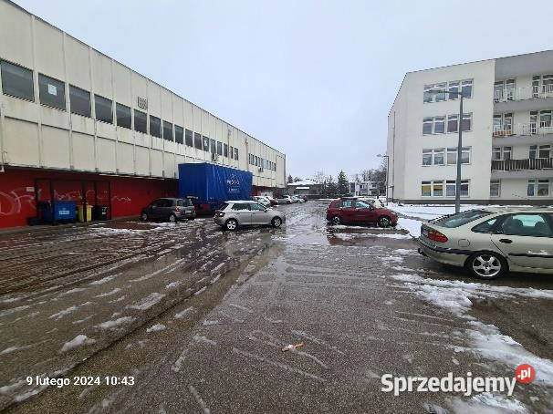 Działka zabudowana budynkiem handlowo usługowym Bełchatów sprzedam