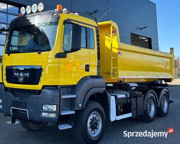 Man TGS 3340 6x6 Hakowiec Wywrotka do tylu