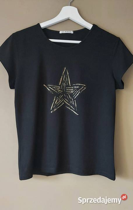 Bluzka George ze złotą gwiazdą rM na L Inny wzór Lublin