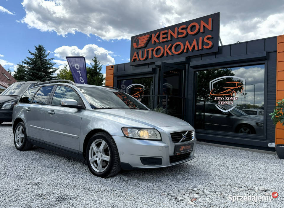 Volvo V50 Klimatyzacja Czujniki cofania Zadbany srebrny sprzedam