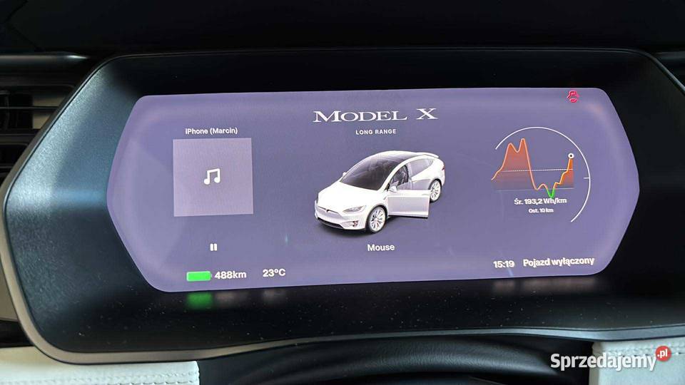 Tesla Model X Tesla X Raven Long Range 2019 EU Bielsko-Biała