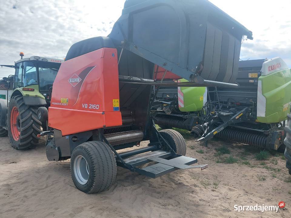 Prasa Kuhn VB 2160 rotor noże siatka claas kujawsko-pomorskie Śliwice sprzedam