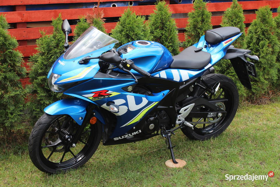 SUZUKI GSXR 125 2020 mały przebieg Raty na 125cm3 Suzuki zachodniopomorskie Goleniów