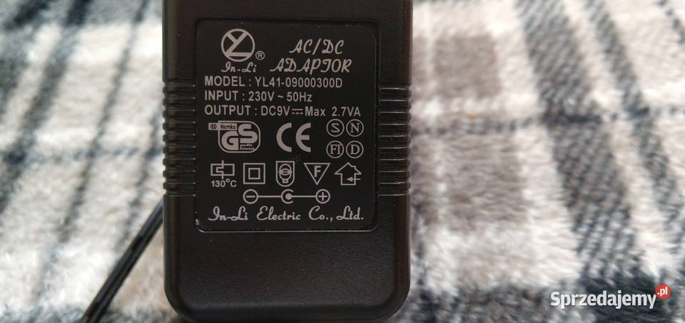 Sprzedam zasilacz model YL410900300D wielkopolskie Kalisz