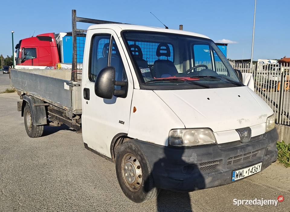 Peugeot boxer wywrotka kiper manualna Dębica