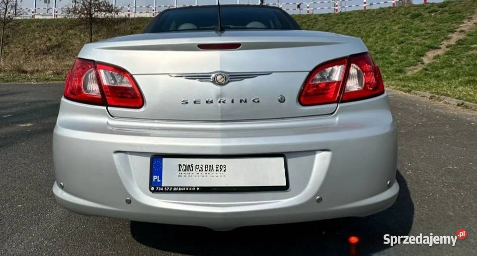 Sebring Cabrio 24 b LPG 108 super stan ZAMIANA sprzedam