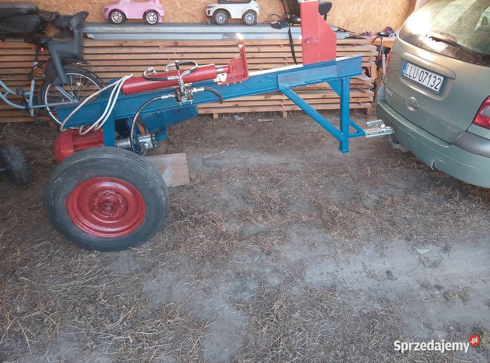Łuparka hydrauliczna domowej produkcji Pozostałe Orchówek sprzedam