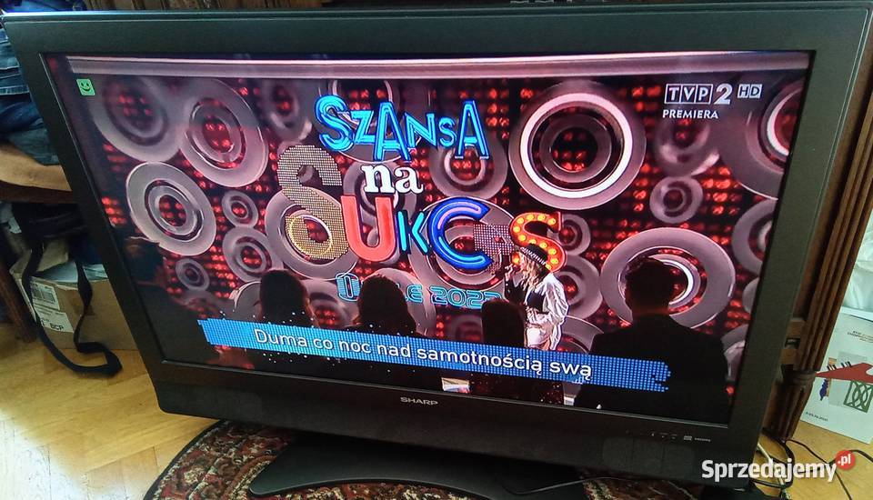 TV 42 cale Sharp z podstawą i pilotem LC42SA1E LCD Warszawa sprzedam