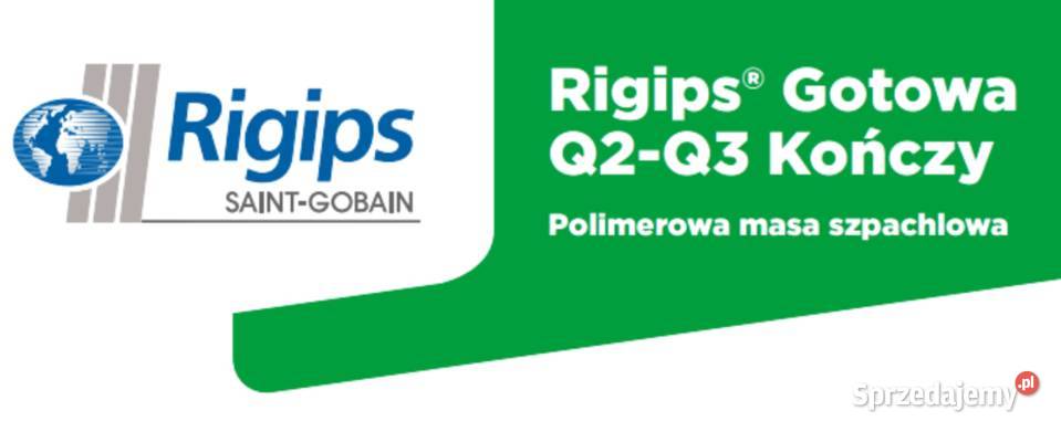 Masa szpachlowa Rigips gotowa Q2Q3 gotowa wiadro Dom i Ogród Gdów sprzedam