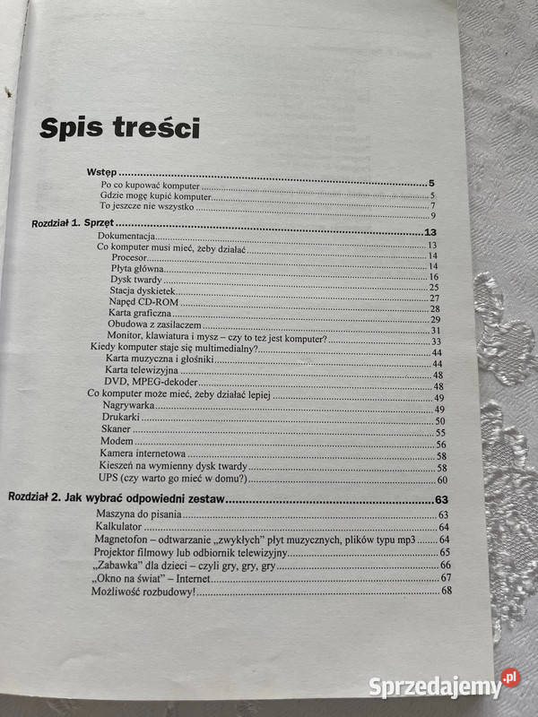 Książka Mój pierwszy komputer tradycyjny podręcznik śląskie sprzedam