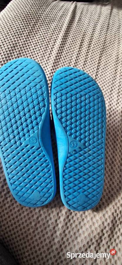 Gumowe klapki na basen 33 Klapki Kraków