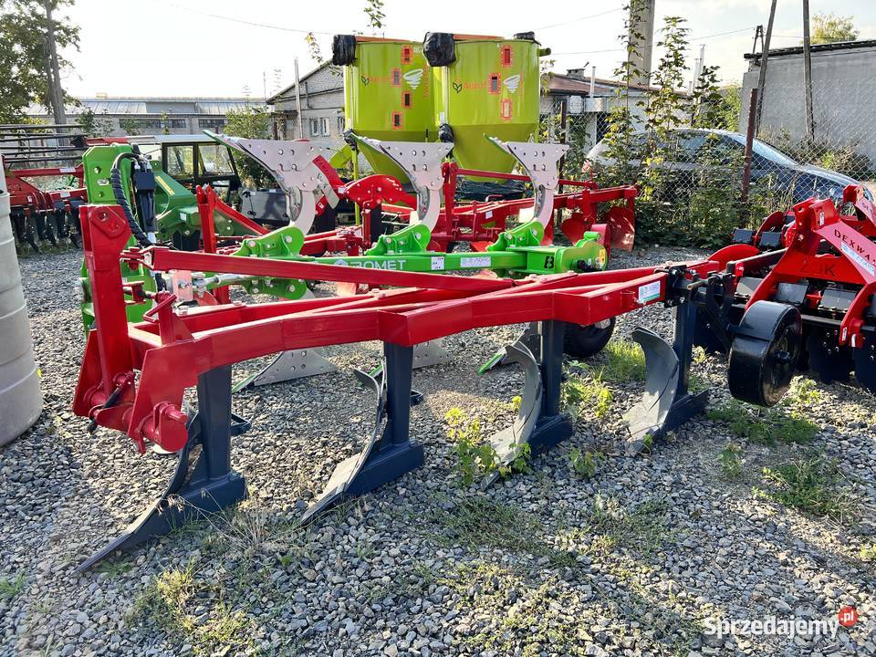 Pług zagonowy podwyższany 4 skibowy 2 3 5 SKIBY nieuszkodzony lubelskie Tomaszów Lubelski