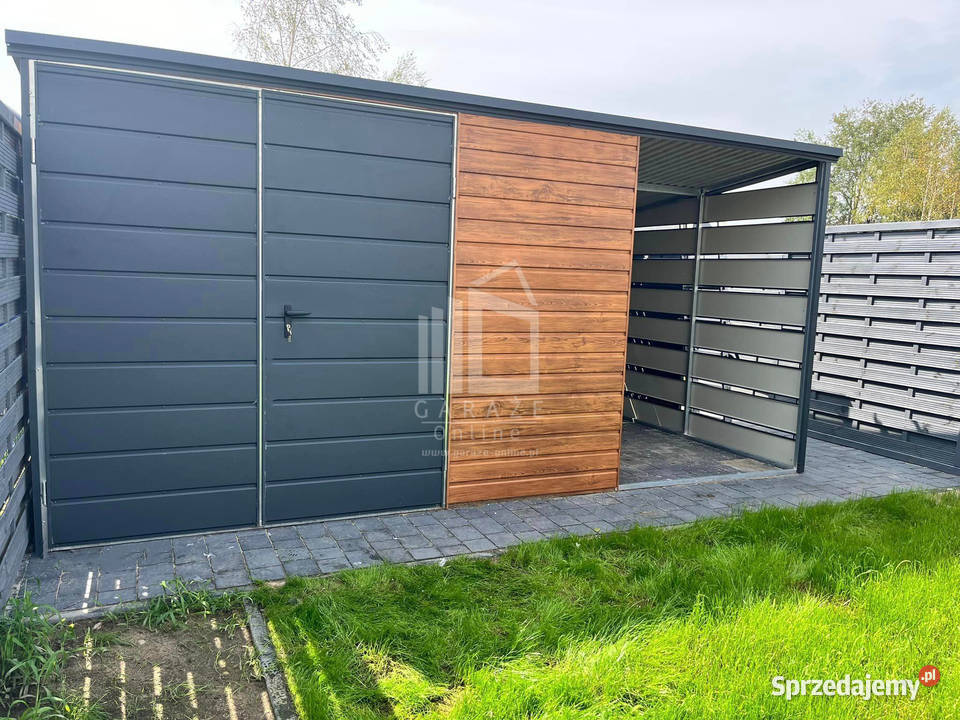 Schowek Domek Ogrodowy 3x3m wiata 15x3 Brama Wieliczka