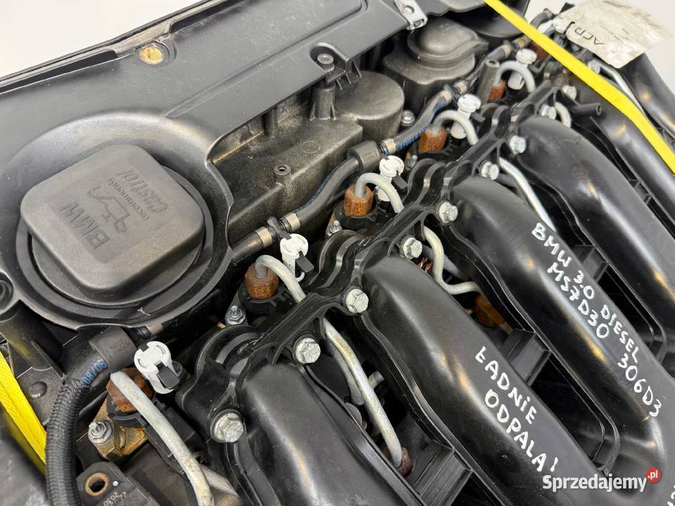 SILNIK M57D30 BMW E60 E61 E90 E91 E65 30 D lubelskie Chełm