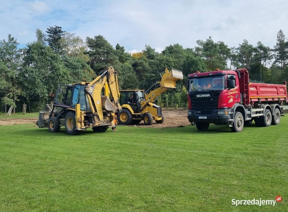 Prace Ziemne Wykopy Koparka Wywrotka Transport wielkopolskie