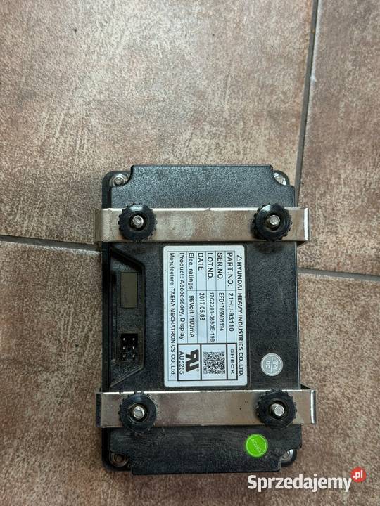 Dispaly wyświetlacz HYUNDAI 21HU93110 Układ elektryczny i zapłon Antonie