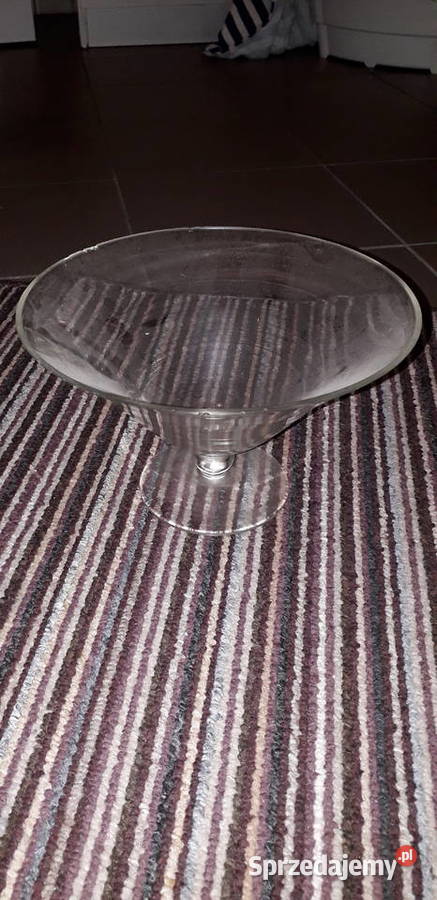 Patera owocarka Szklana PRL Ceramika i szkło