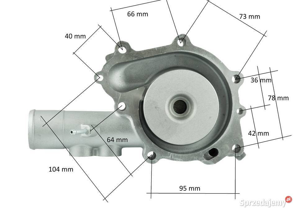 Pompa wody Yanmar 4TNVE106 4TNE106SA S4D106