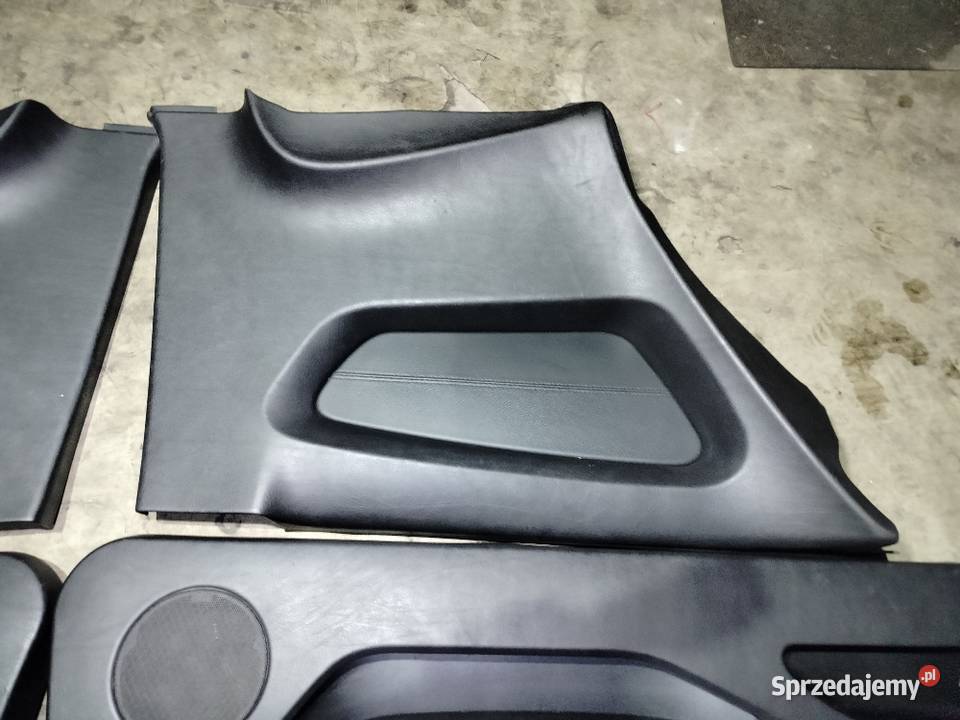 Bmw e46 Compakt boczki skóra czarne Europa Aleksandrów Łódzki
