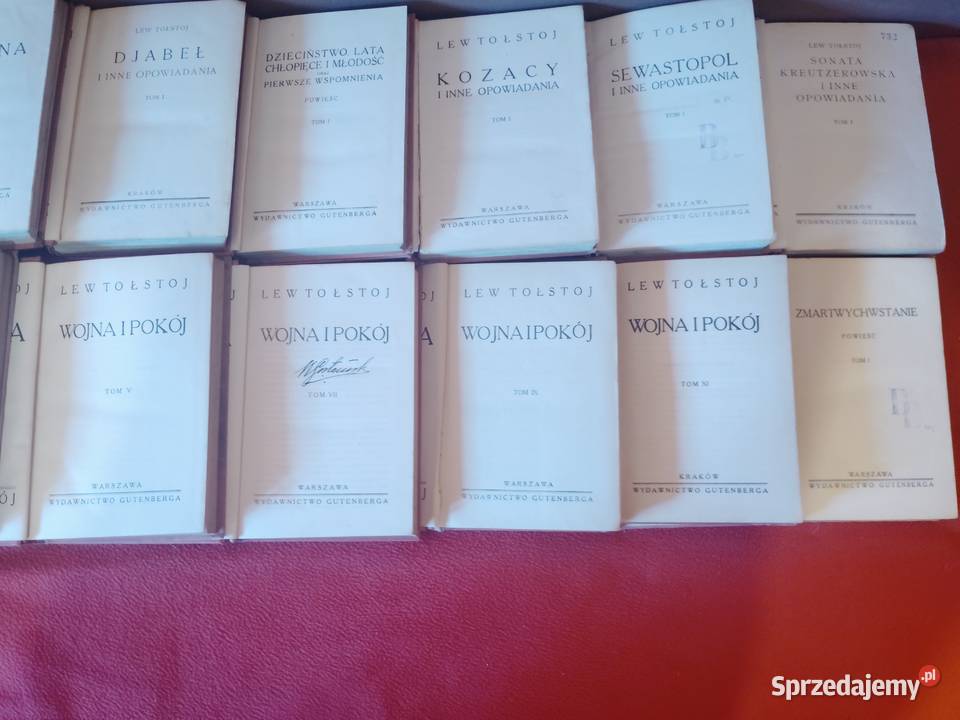 Szieła LTołstoja 128 14 vol Wyd GutenbergaWwa Iwno