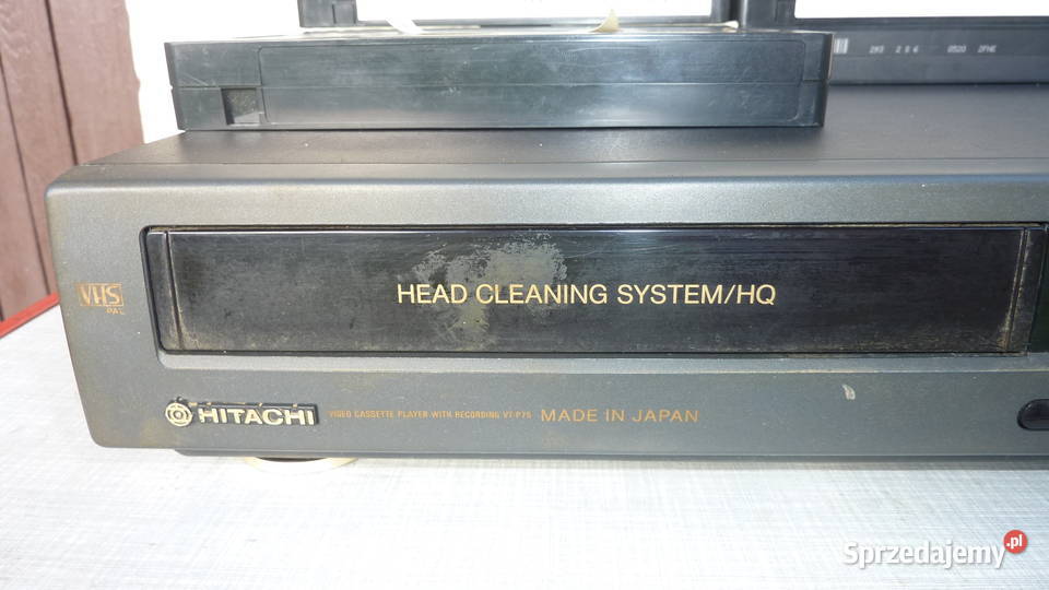 Magnetowid HITACHI P759 kaset VHS VideoBrak łódzkie Łódź