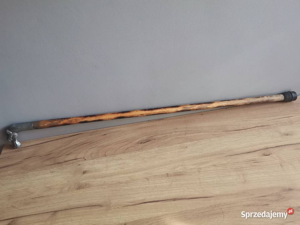 Stara laska z okuciem rękojeścią głowa konia Siemianowice Śląskie