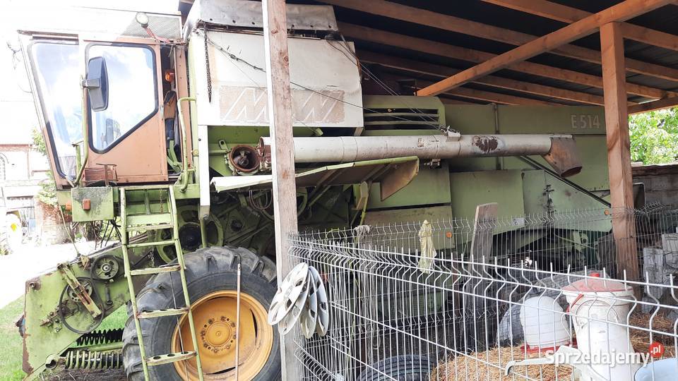 Kombajn zbożowy Fortschritt MDW 514 dolnośląskie Kotla