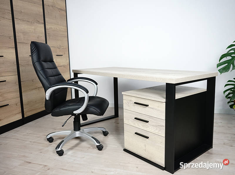 Biurko Neptun kontenerek Halifax biały 160 Biłgoraj