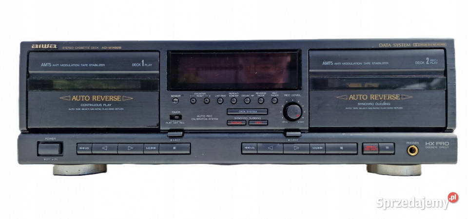 Magnetofon Aiwa ADWX828 Stereo Cassette Deck Międzychód