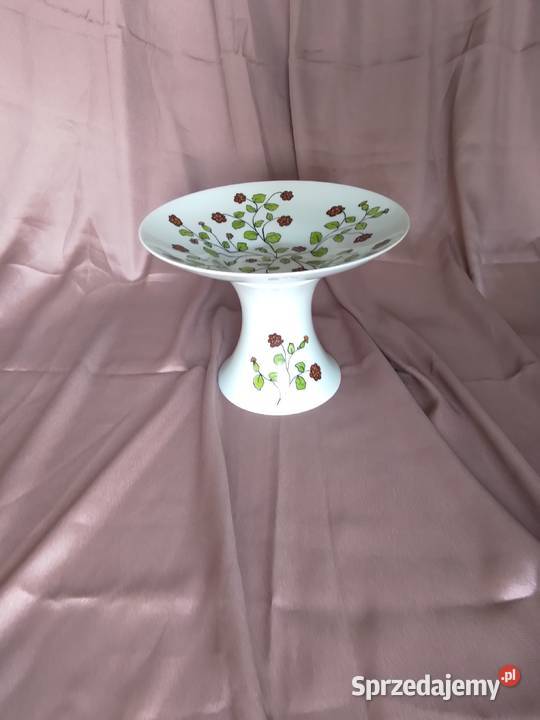 patera ręcznie malowana Porcelana i szkło sprzedam