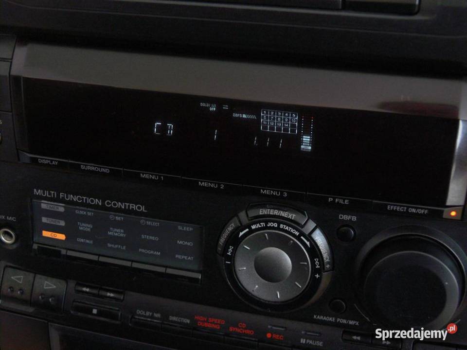 Mocna wieża Sony RX50 pilot kolumny WYSYŁKA Katowice