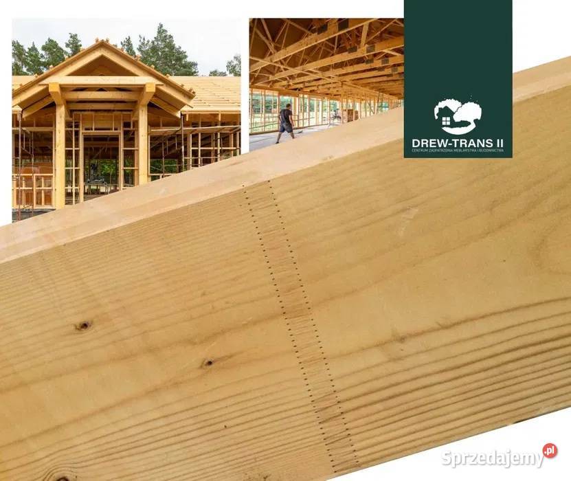 Drewno konstrukcyjne C24 Suszone komorowo KVHNSi Drewno konstrukcyjne Poznań sprzedam