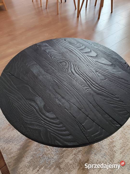 Stolik kawowy dębowy okrągły łódzkie Zduńska Wola