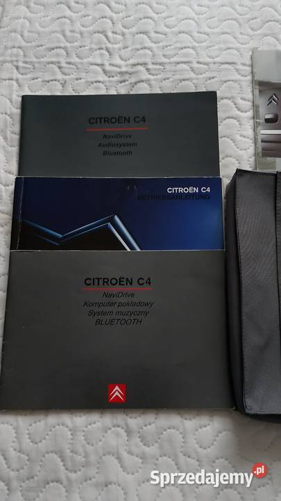 Książki i etui Citroen c4 I